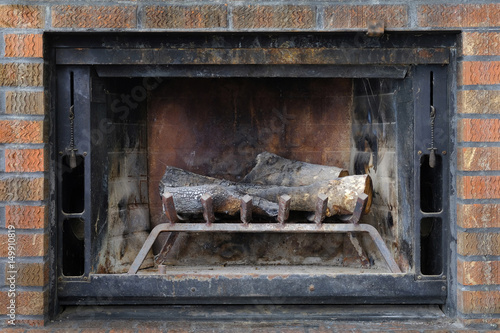 Old fireplace