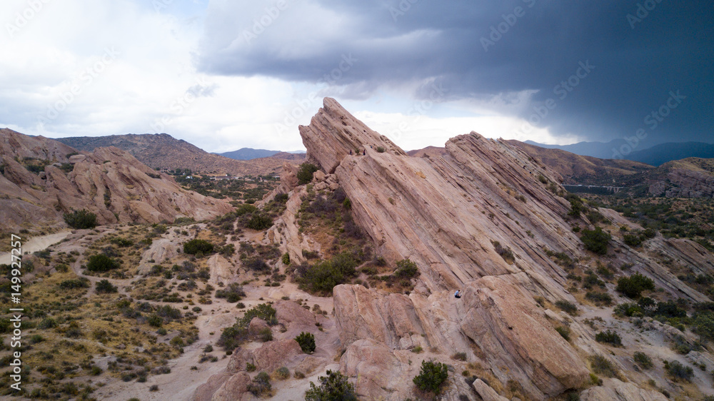 Naklejka premium Vasquez Rocks