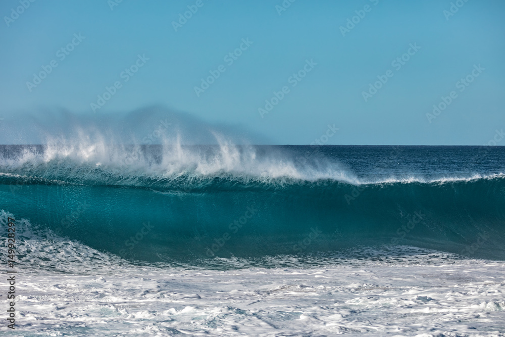 Fototapeta premium Ocean wave front view