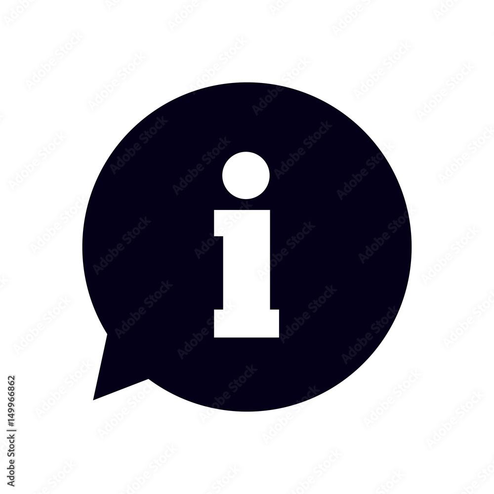 Info speech bubble symbol.Flat design style. Info speech bubble symbol.Flat design style.
