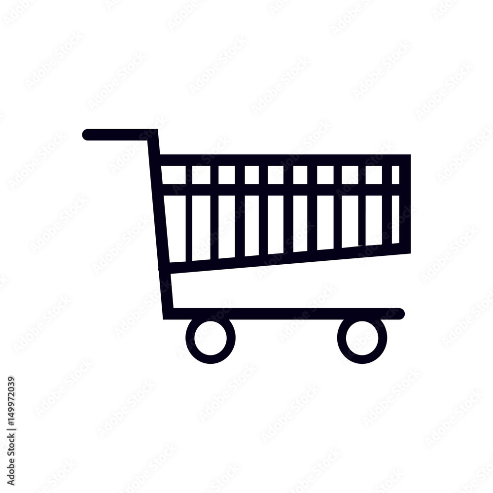 Flat icon of shopping chart. Add a product to the cart. Flat icon of shopping chart. Add a product to the cart.
