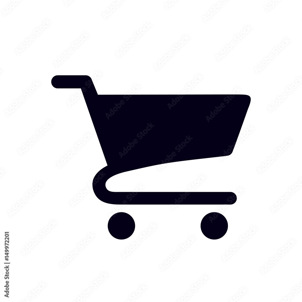 Flat icon of shopping chart. Add a product to the cart. Flat icon of shopping chart. Add a product to the cart.