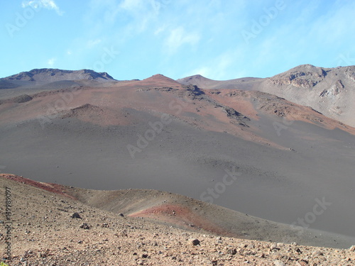 Volcanic moonscape