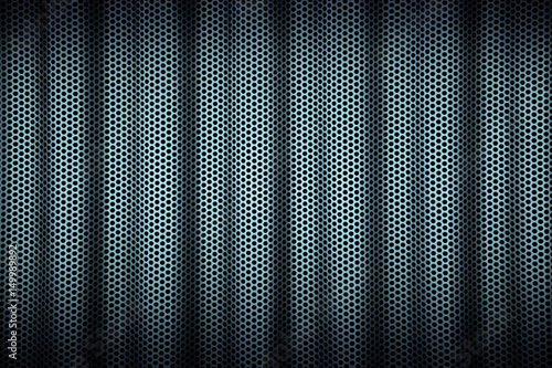 Corrugated metal background