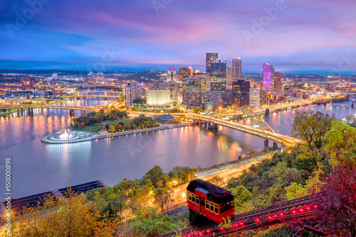 View of downtown Pittsburgh