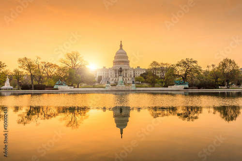 The United States Capitol Building in Washington DC