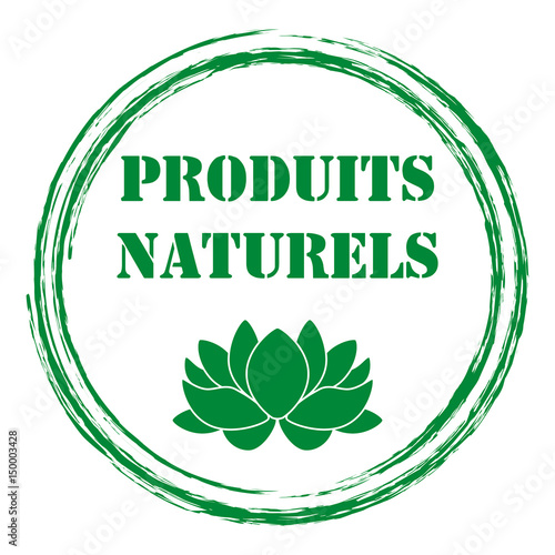 Logo produits naturels.