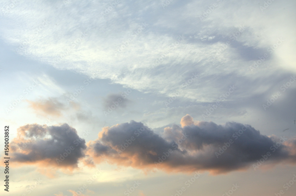 Fototapeta premium Twilight cloud sky