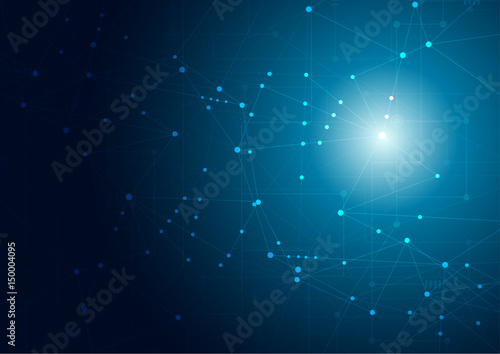Abstract Technology Background