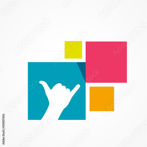 geste main,cool attitude