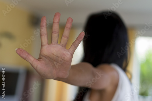 defensive attitude of a woman