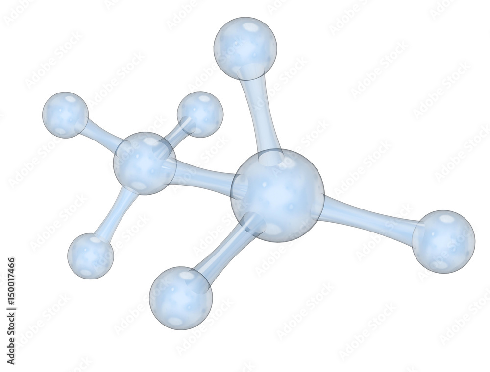 3d illustration of molecule model. Science background with molecules and atoms 3d illustration of molecule model. Science background with molecules and atoms