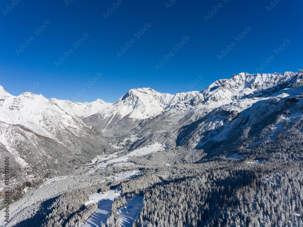 Valmalenco - Valley of Chiareggio - Winter season