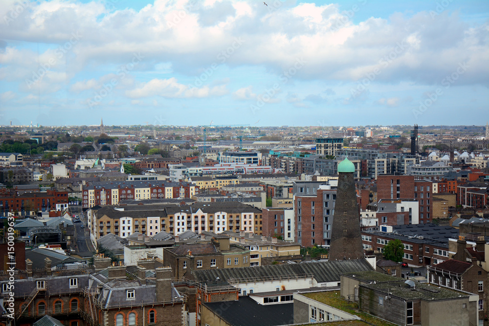 View of the city, Dublin, Ireland