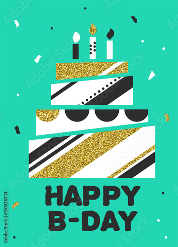 Happy B-Day Torte