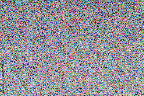 Digitale Stoerung / Abstrakter Hintergrund einer digitalen Stoerung.