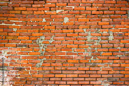 Background of old vintage looking brick wall