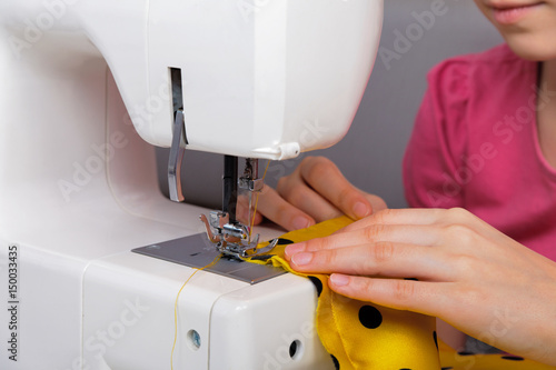 The sewing process