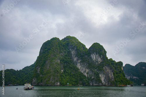 Rock in Ha Long Bay, Vietnam