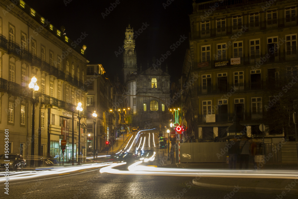 Fototapeta premium Życie nocne w Porto