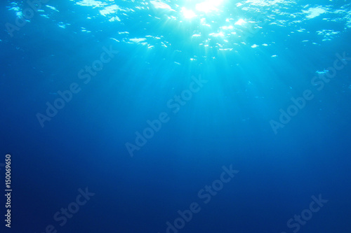 Underwater background photo