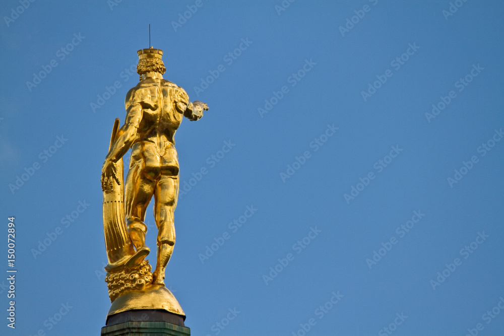 Goldener Rathausmann Dresden