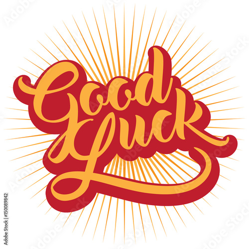 Good luck hand lettering with burst. EPS 10 vector.