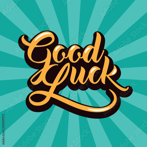 Good luck hand lettering with burst. EPS 10 vector.