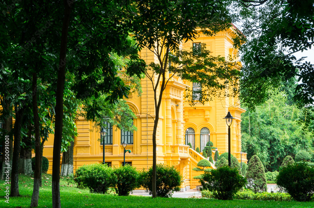 Presidential Palace in Hanoi, Vietnam