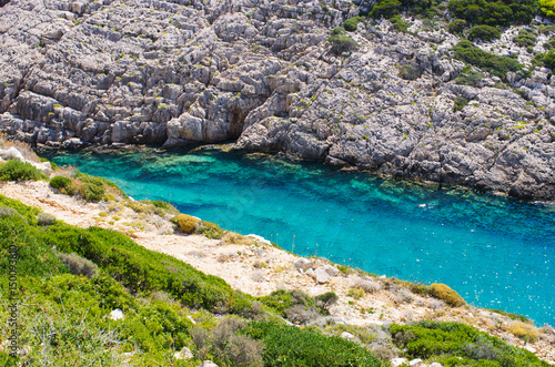 Wild korakonissi bay, Zakynthos, Greece