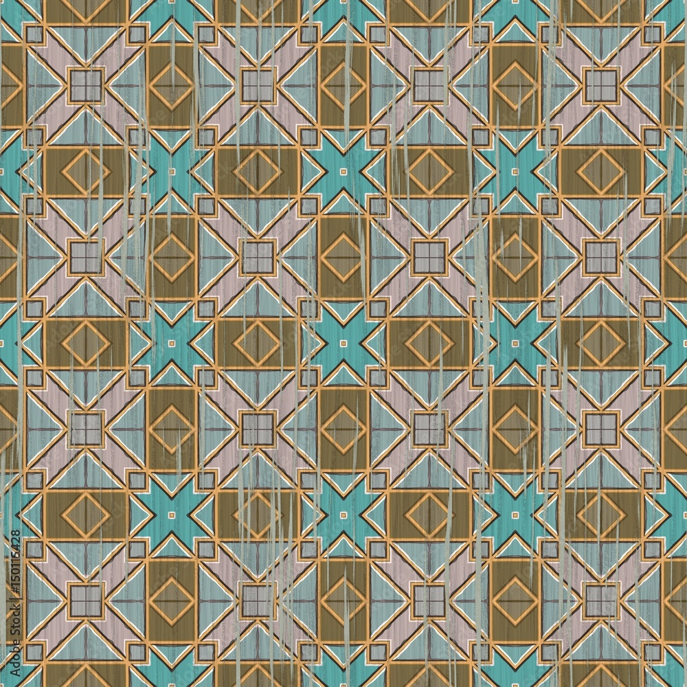 Abstract decorative geometric background. Seamless pattern. Abstract decorative geometric background. Seamless pattern.
