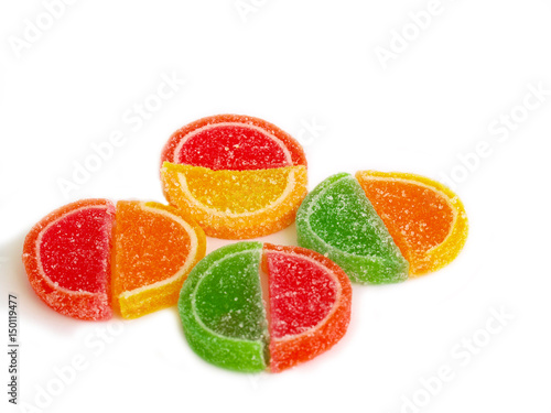 Close-up of colorful candy photo