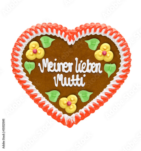 Lebkuchenherz "Meiner lieben Mutti"