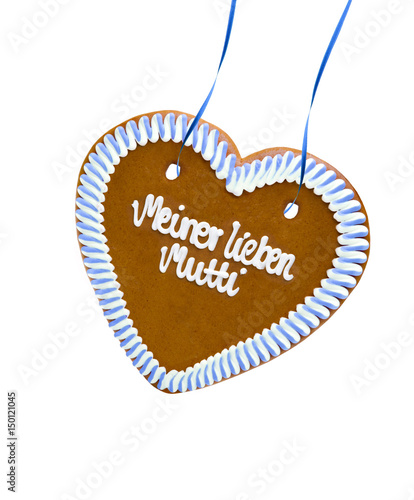 Lebkuchenherz "Meiner lieben Mutti"