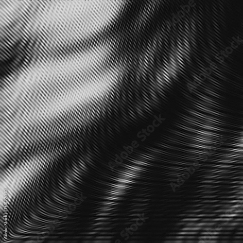 Vector Abstract Halftone High Quality Texture. Dotted 3D Geometric Structure Background