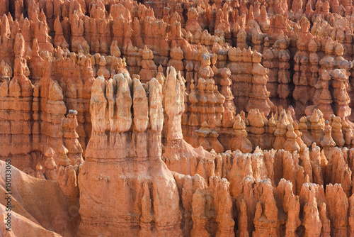 Close-up of Rock Formations at Bryce Canyon
