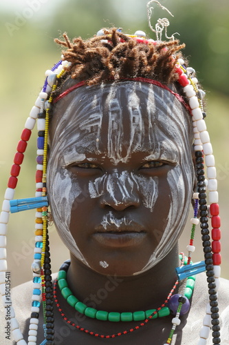 Mursi Frauen im Omo Valley von Äthiopien photo