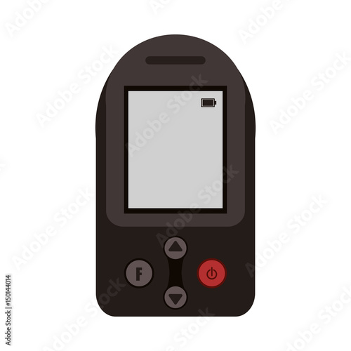 glucometer healthcare icon image vector illustration design 
