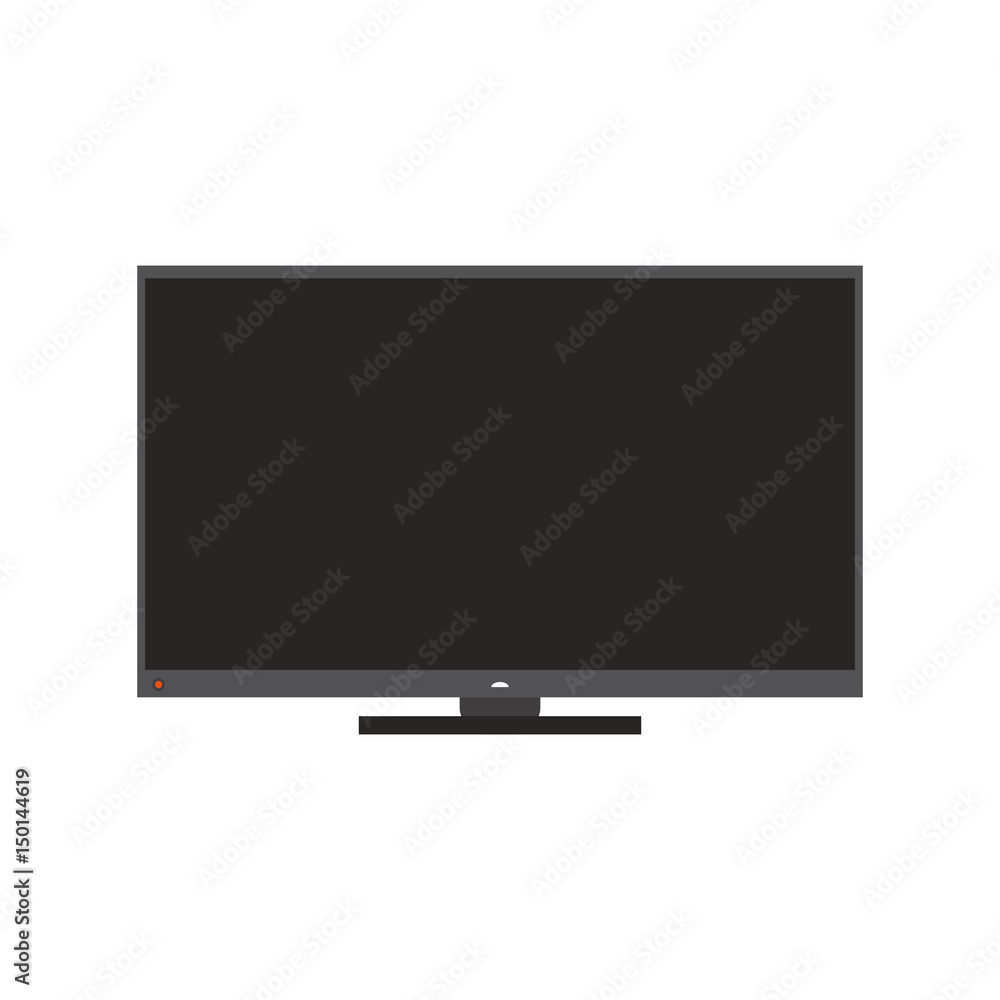 modern flat screen tv icon image vector illustration design modern flat screen tv icon image vector illustration design