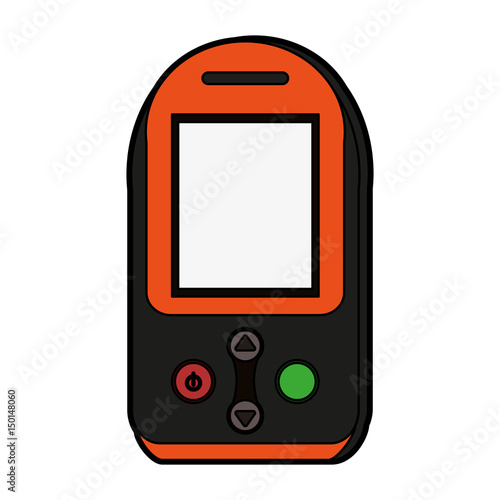 glucometer healthcare icon image vector illustration design 