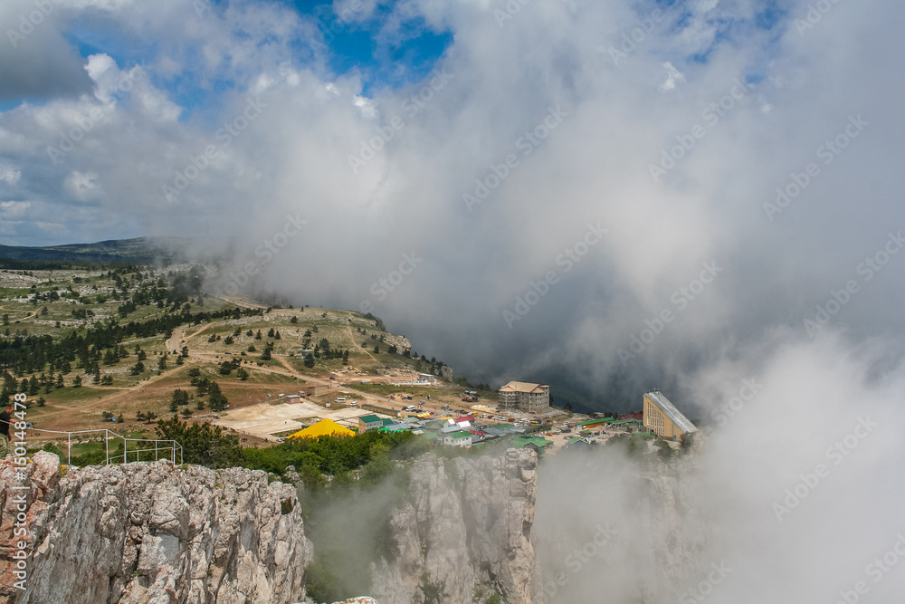Fototapeta premium The top of the mountain Ai-Petri
