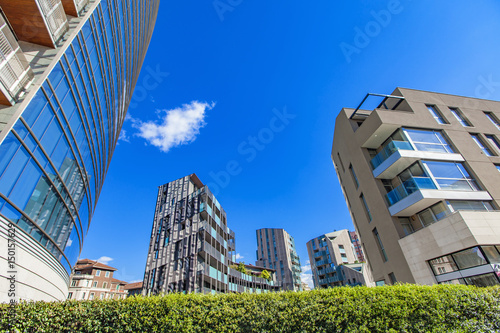 Modern skyscrapers in Milan