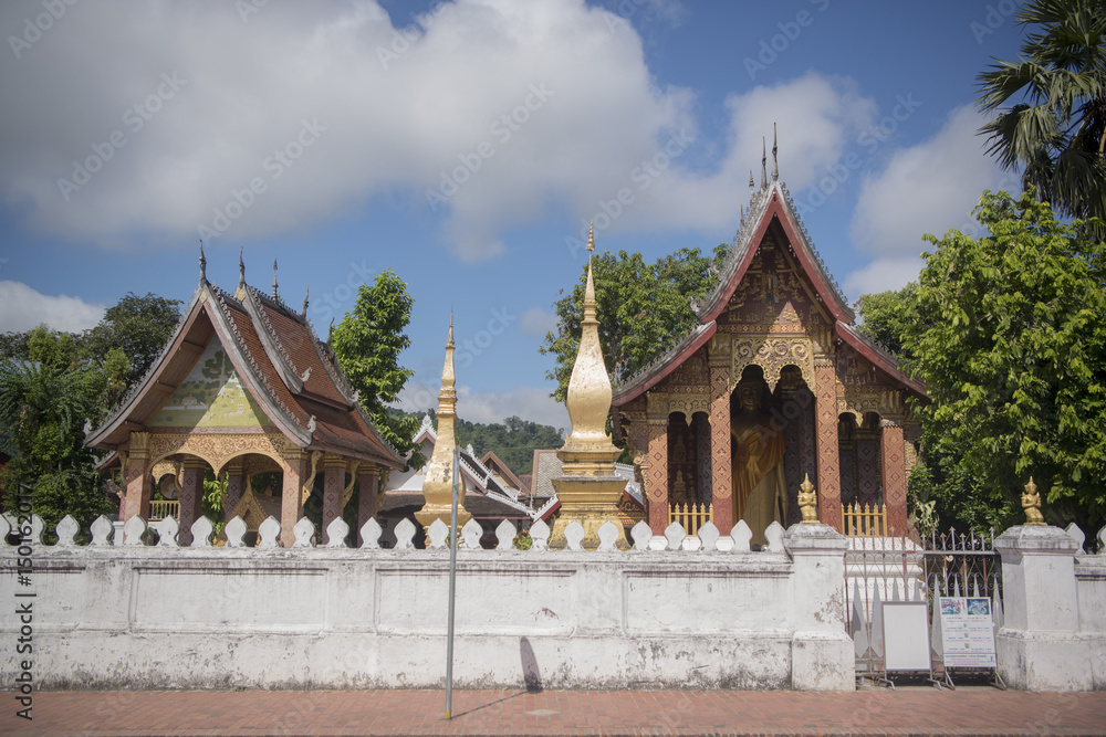 LAOS LUANG PRABANG WAT SENSOUKARAM LAOS LUANG PRABANG WAT SENSOUKARAM