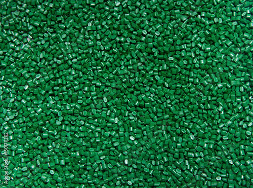 Fotografie The plastic granules