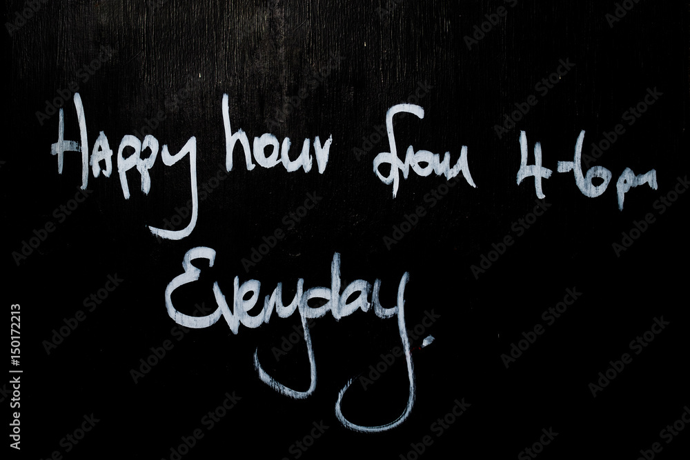 Obraz premium Happy hour 