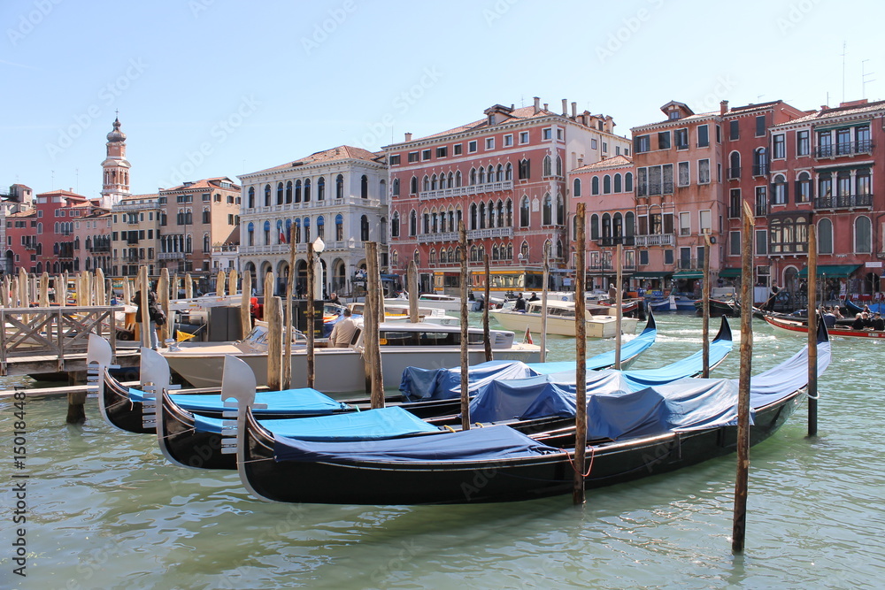 Beautiful Venice in spring, Italy