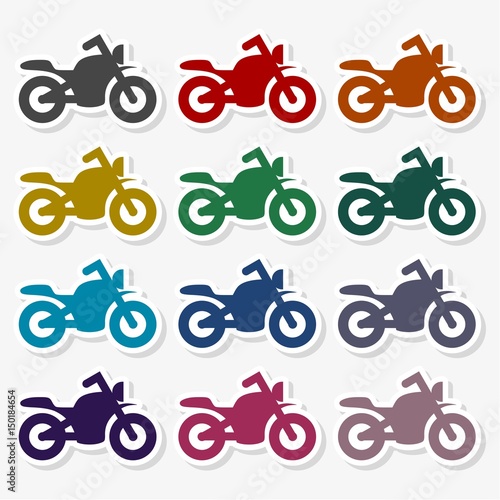 Sport bike illustration