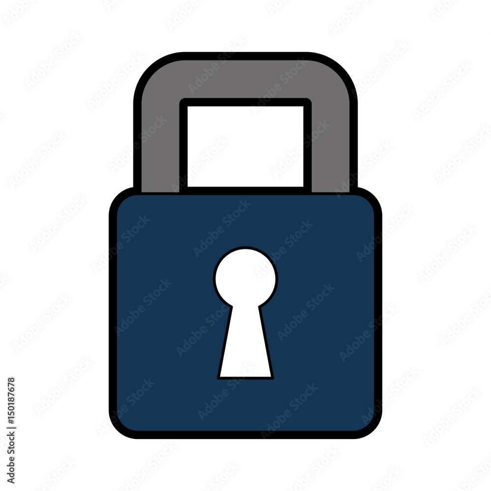 safe secure padlock icon vector illustration design safe secure padlock icon vector illustration design