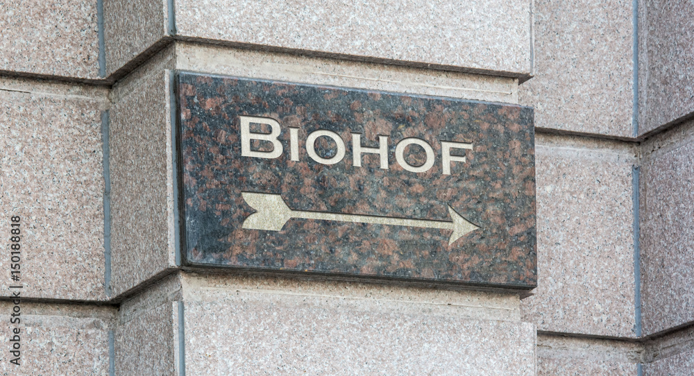 Fototapeta premium Schild 204 - Biohof