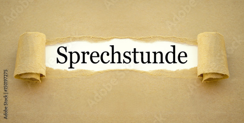 Sprechstunde